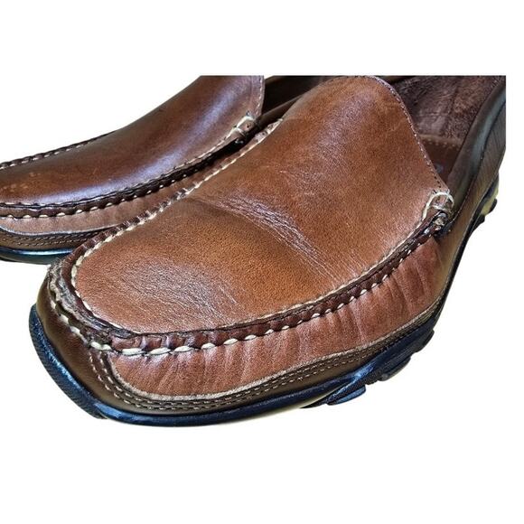 Allen Edmonds 71804 Boulder Brown Leather Driving Loafers Moccasin Mens Size 8.5 - Picture 6 of 7